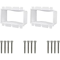 30 PCS BE1-2 Electrical Outlet Box Extender with 60 PCS Screws
